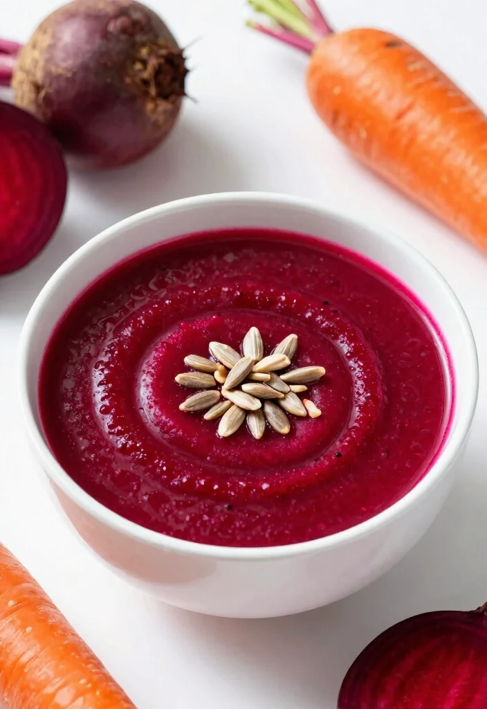 10 Raw Vegan Soup Recipes for Fresh No Cook Bowls 67 10 Raw Vegan Soup Recipes for Fresh No Cook Bowls - 7. Raw Beet & Carrot Soup 1
