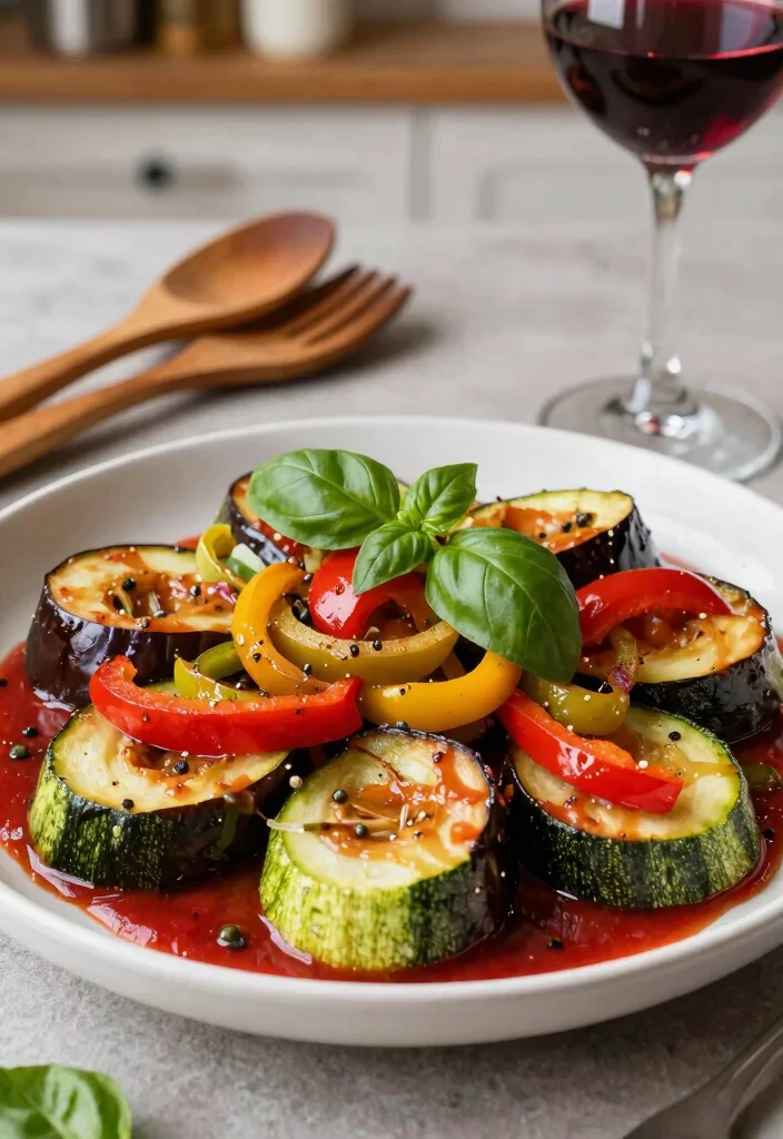 10 Red Wine Dinner Recipes for Rich Savory Flavor 78 10 Red Wine Dinner Recipes for Rich Savory Flavor - 8. Ratatouille with Red Wine Reduction 1