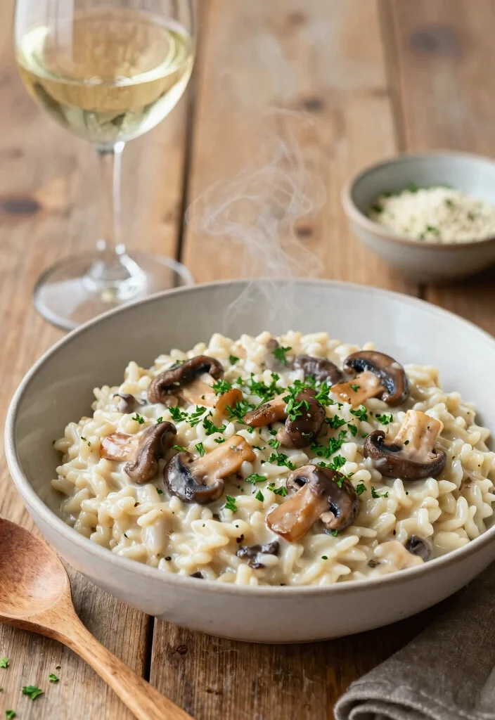 10 Vegan Mushroom Risotto Recipes for Creamy Plant Based Comfort - 1. Classic Vegan Mushroom Risotto 1