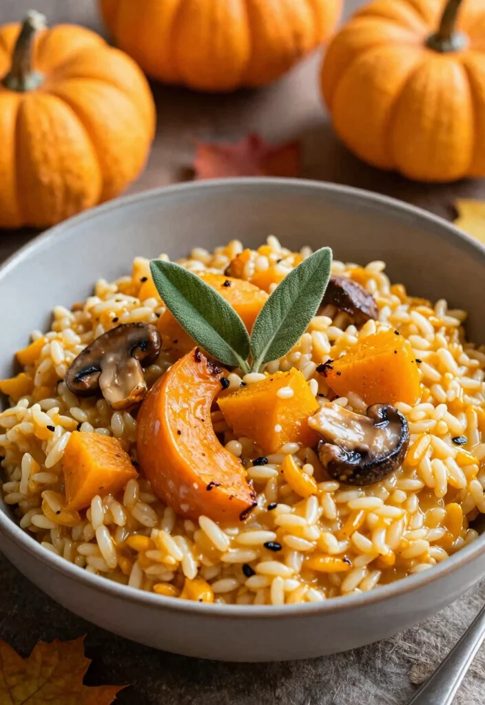 10 Vegan Mushroom Risotto Recipes for Creamy Plant Based Comfort - 10. Butternut Squash and Mushroom Risotto 1