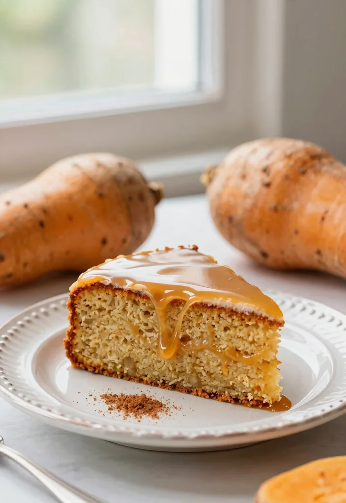 10 Yam Dessert Recipes for Naturally Sweet Comfort Treats - 8. Spiced Yam Cake with Maple Frosting 1