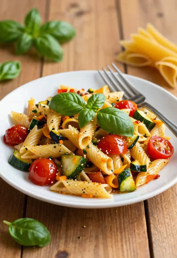 12 Cheap Vegan Recipes for Budget Friendly Meals - 2. One-Pot Pasta Primavera 1