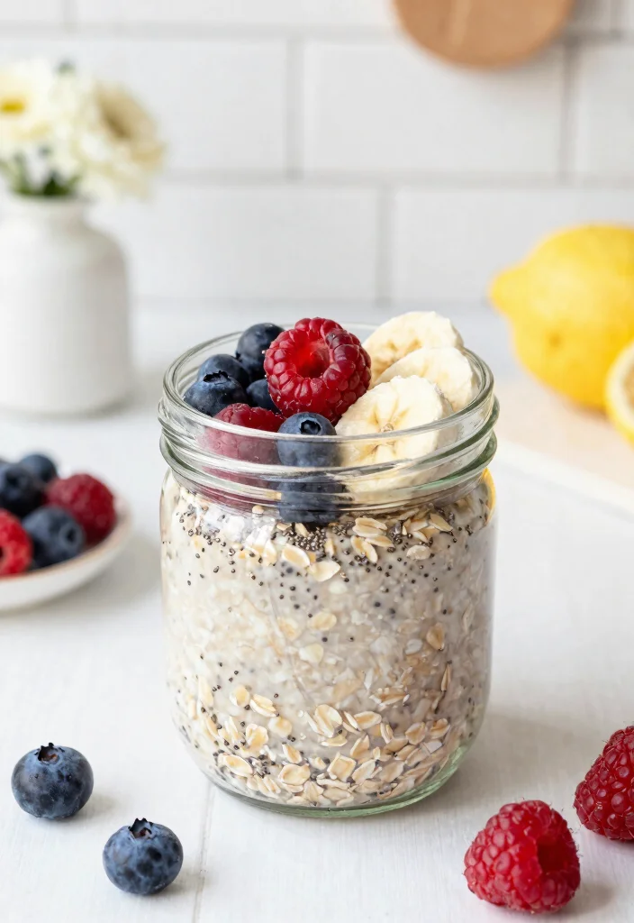 12 Cheap Vegan Recipes for Budget Friendly Meals - 7. Overnight Oats 1