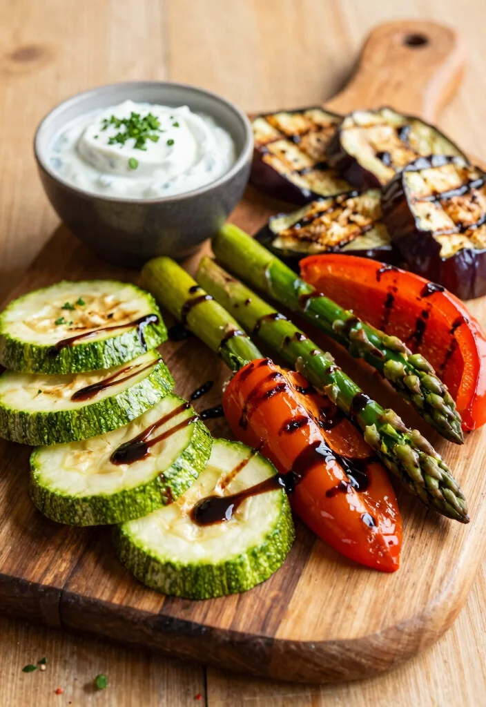 12 Dinner Side Recipes to Complete Any Meal - 8. Grilled Vegetable Platter 1