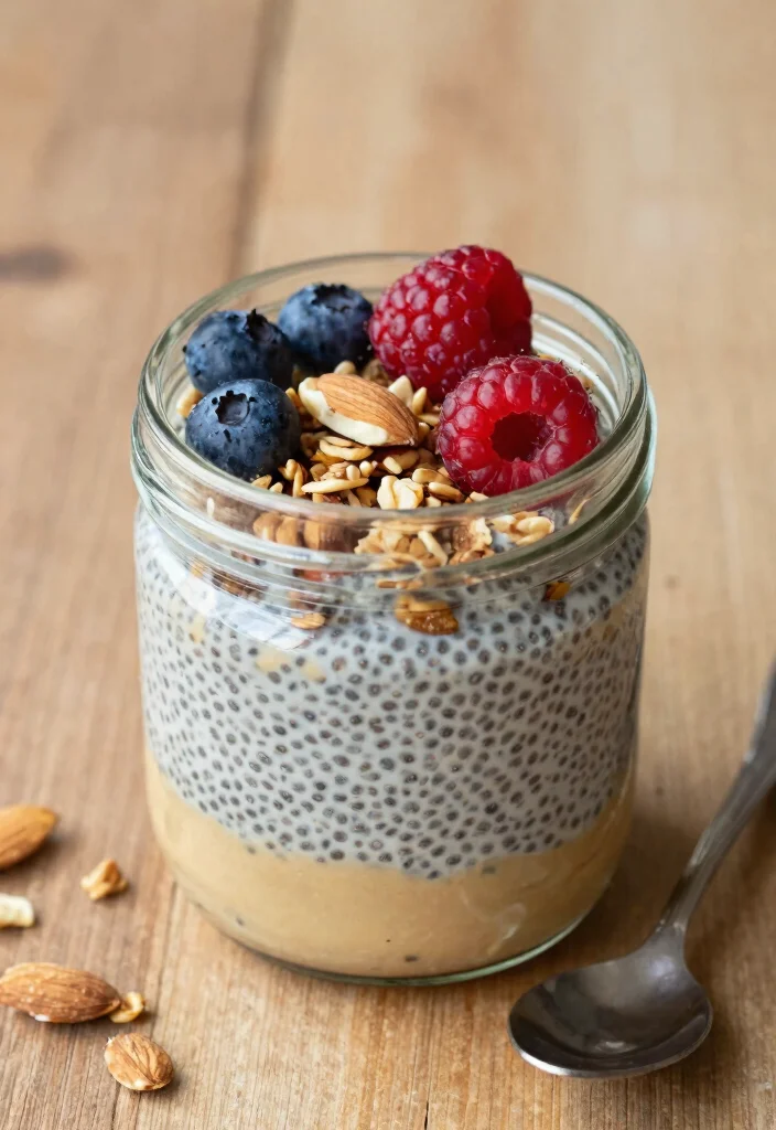 12 Healthy Almond Butter Recipes for Balanced Energy - 8. Almond Butter Chia Pudding 1
