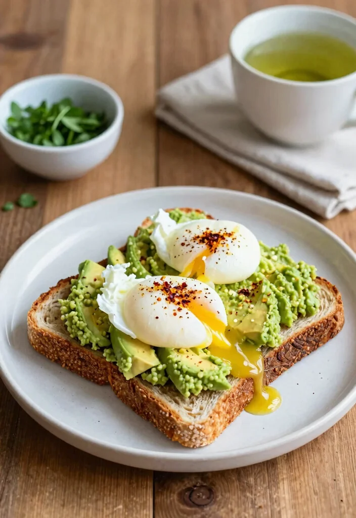12 Healthy Egg Recipes for Protein Rich Meals - 2. Avocado Egg Toast 1