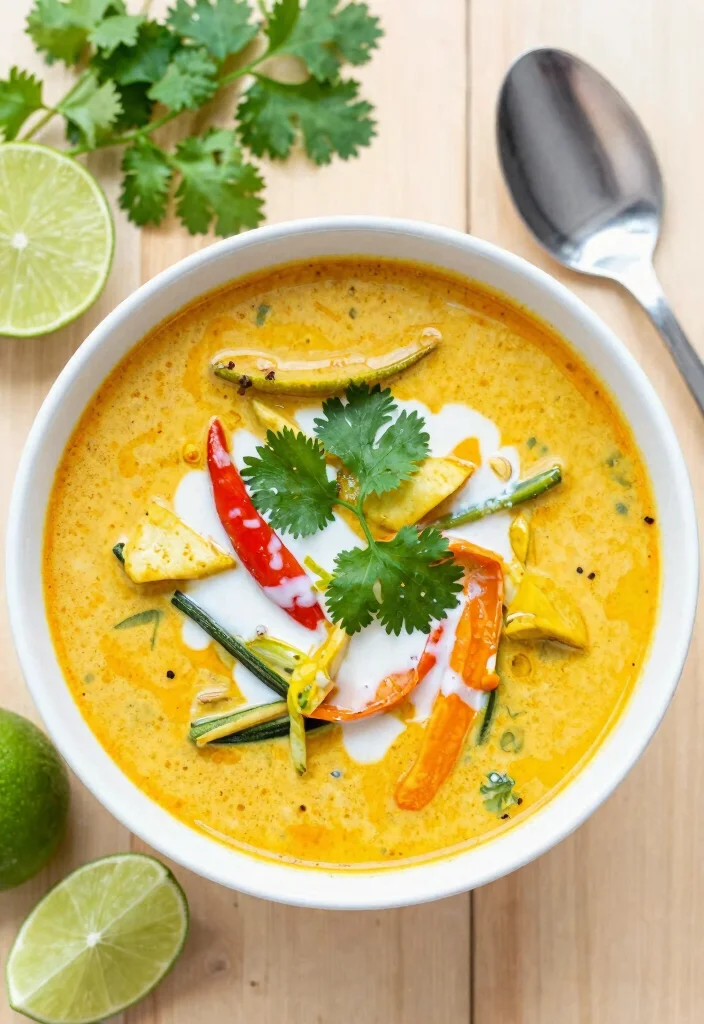 12 Healthy Keto Soup Recipes for Cozy Low Carb Bowls - 8. Thai Coconut Curry Soup 1