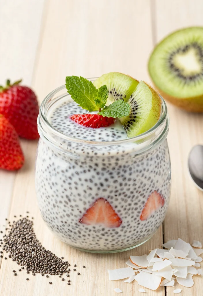 12 Healthy Low FODMAP Recipes for Gentle Digestion - 11. Coconut Chia Pudding 1