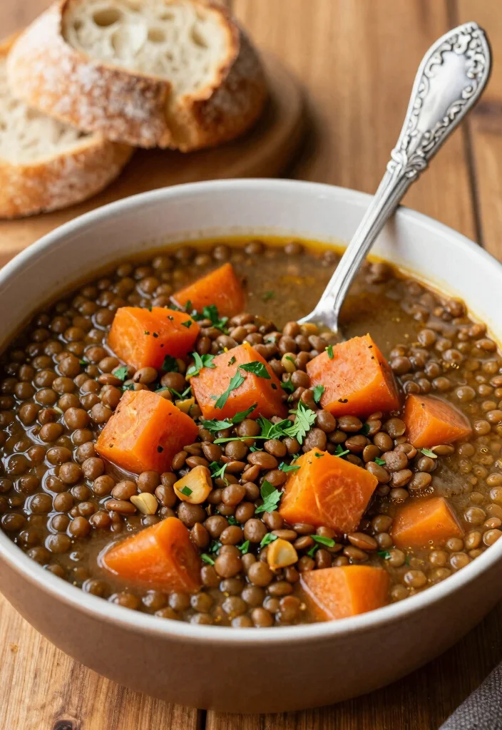 12 Healthy Low FODMAP Recipes for Gentle Digestion - 8. Lentil and Carrot Stew 1