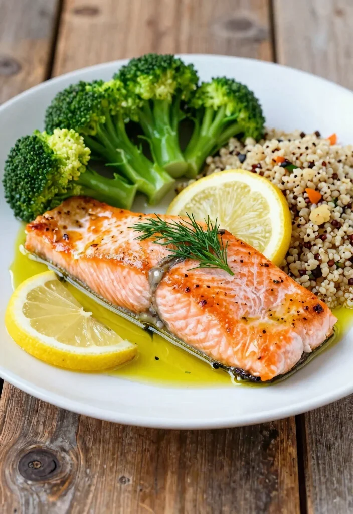 12 Healthy Low FODMAP Recipes for Gentle Digestion - 9. Baked Salmon with Lemon and Dill 1