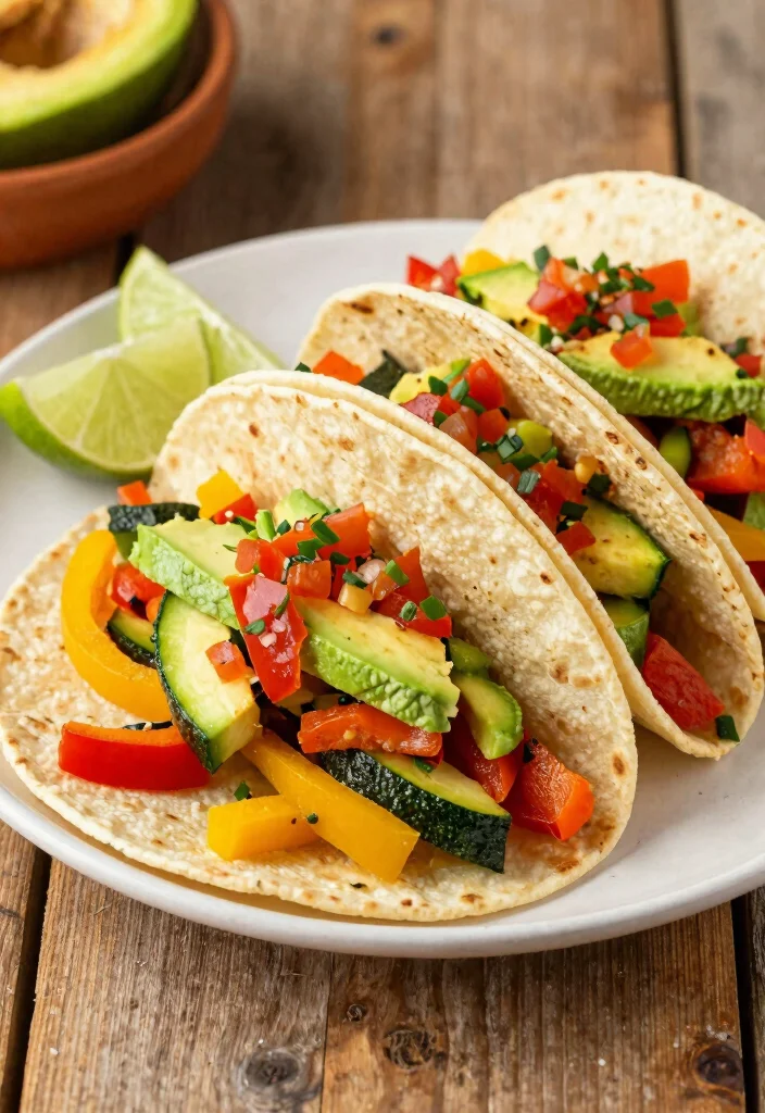 12 Healthy One Pot Recipes for Simple Clean Eating - 12. Spicy Vegetable Tacos 1