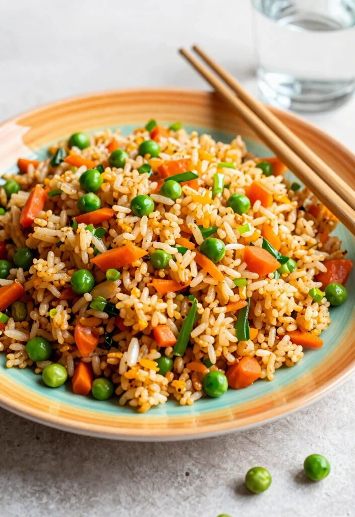 12 Healthy One Pot Recipes for Simple Clean Eating - 7. Easy Vegetable Fried Rice 1