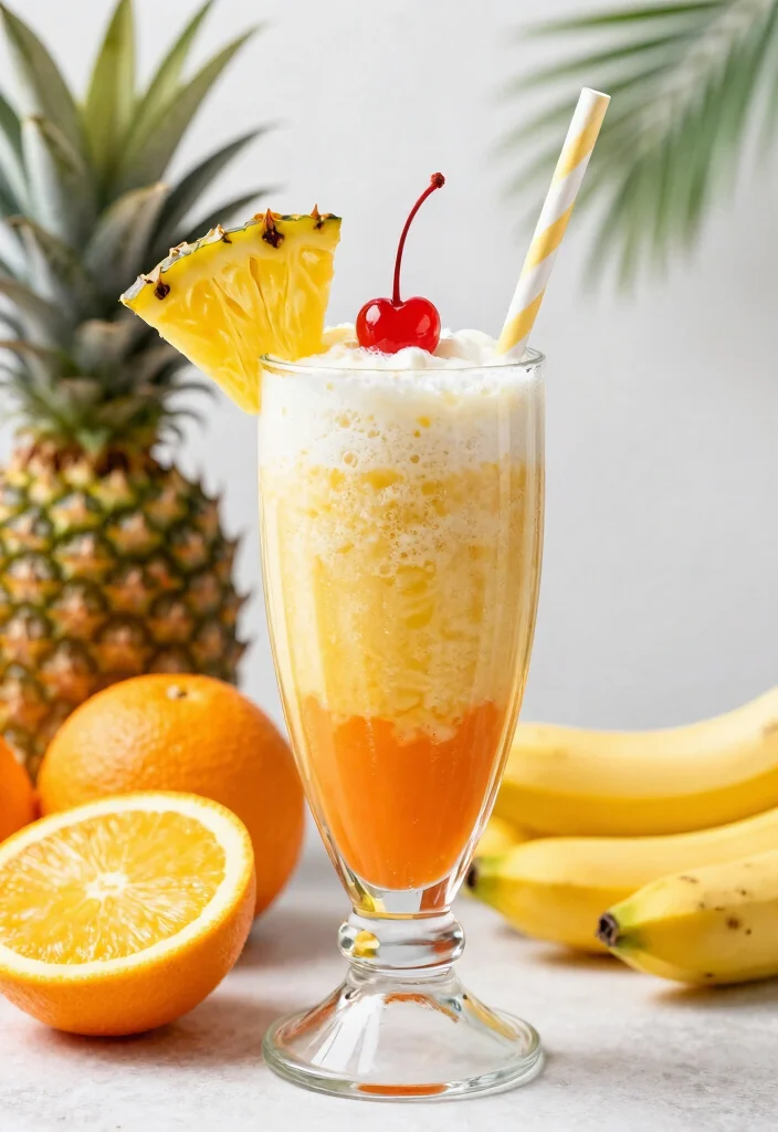 12 Healthy Pineapple Juice Recipes for Fresh Tropical Nutrition - 2. Tropical Sunrise Smoothie 1