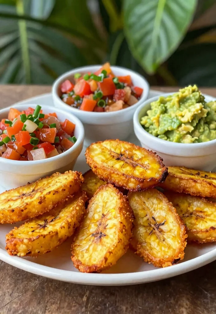 12 Healthy Puerto Rican Recipes with Lighter Flavor - 5. Tostones (Fried Green Plantains) 1
