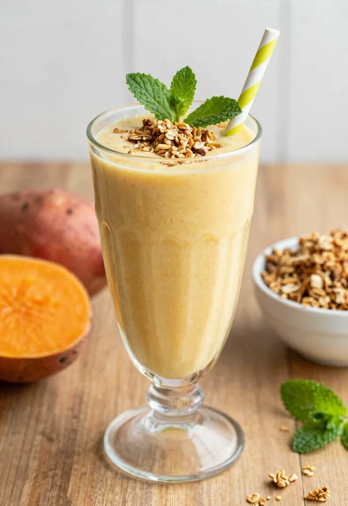 12 Healthy Sweet Potato Recipes for Wholesome Comfort Food - 11. Sweet Potato Smoothie 1