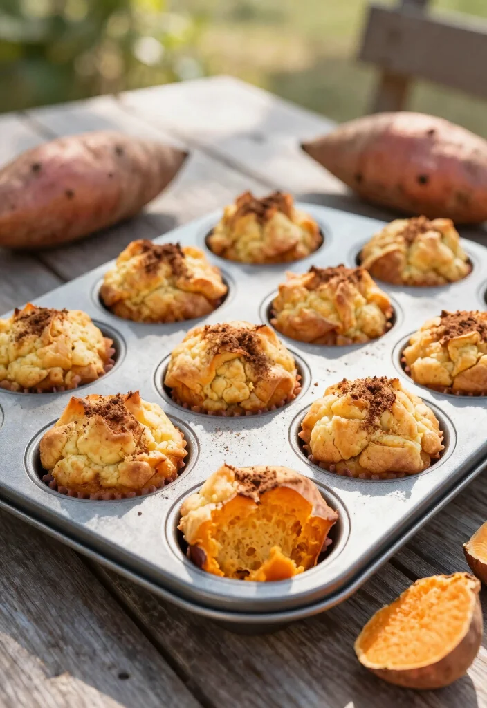 12 Healthy Sweet Potato Recipes for Wholesome Comfort Food - 12. Sweet Potato Muffins 1