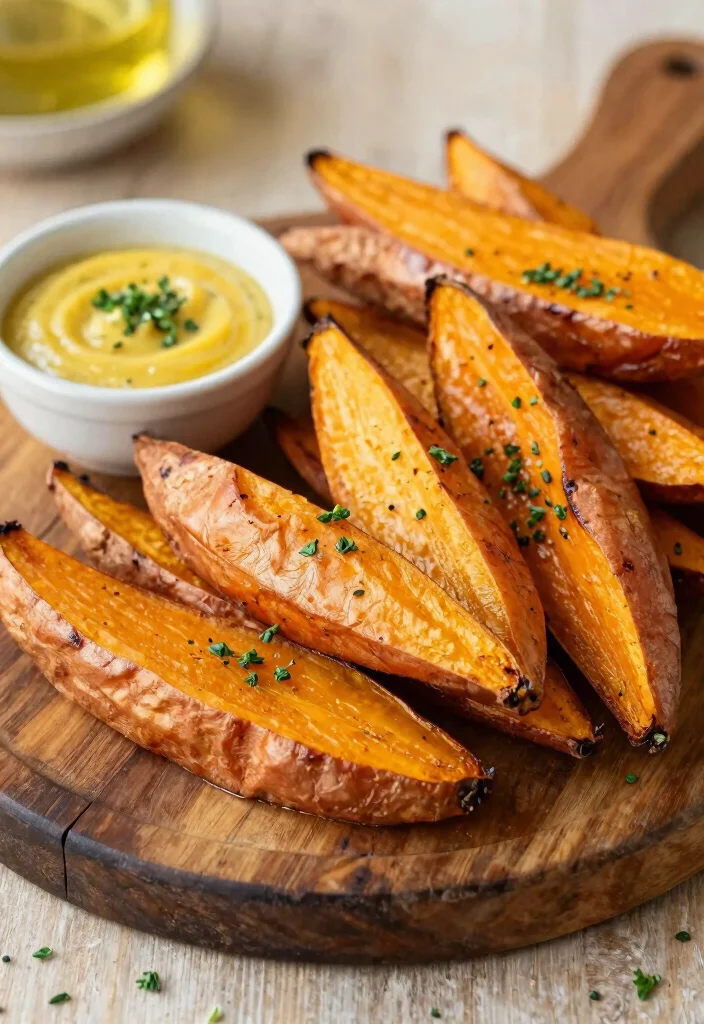 12 Healthy Sweet Potato Recipes for Wholesome Comfort Food - 9. Roasted Sweet Potato Wedges 1