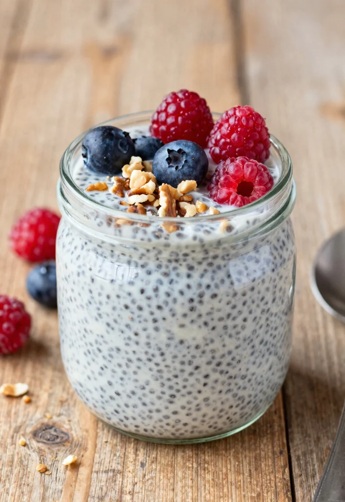 12 Healthy Weight Gain Recipes with Nutritious Calories 34 12 Healthy Weight Gain Recipes with Nutritious Calories - 4. Nutty Chia Seed Pudding 1