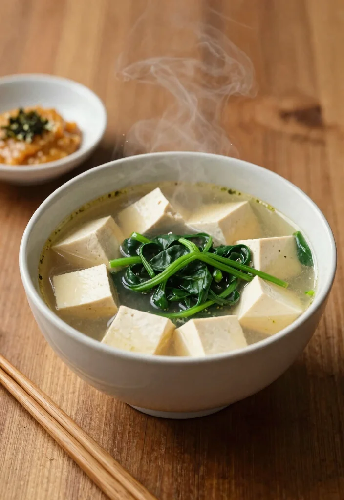 12 Japanese Keto Recipes with Clean Savory Flavor 12 12 Japanese Keto Recipes with Clean Savory Flavor - 2. Miso Soup with Tofu 1