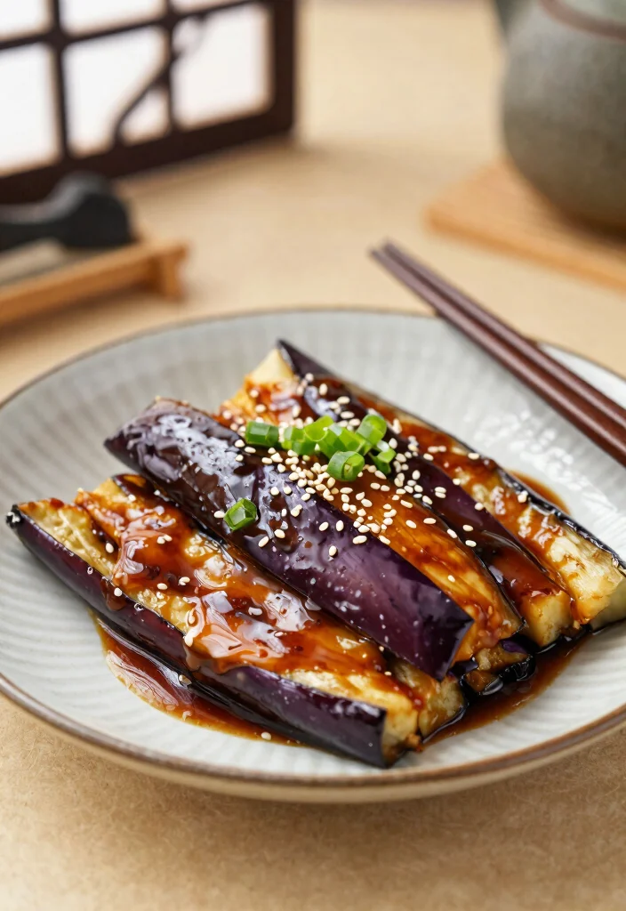 12 Japanese Keto Recipes with Clean Savory Flavor 45 12 Japanese Keto Recipes with Clean Savory Flavor - 5. Eggplant Teriyaki 1