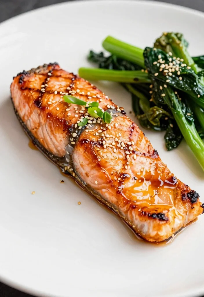 12 Japanese Keto Recipes with Clean Savory Flavor 67 12 Japanese Keto Recipes with Clean Savory Flavor - 7. Grilled Salmon with Soy Glaze 1