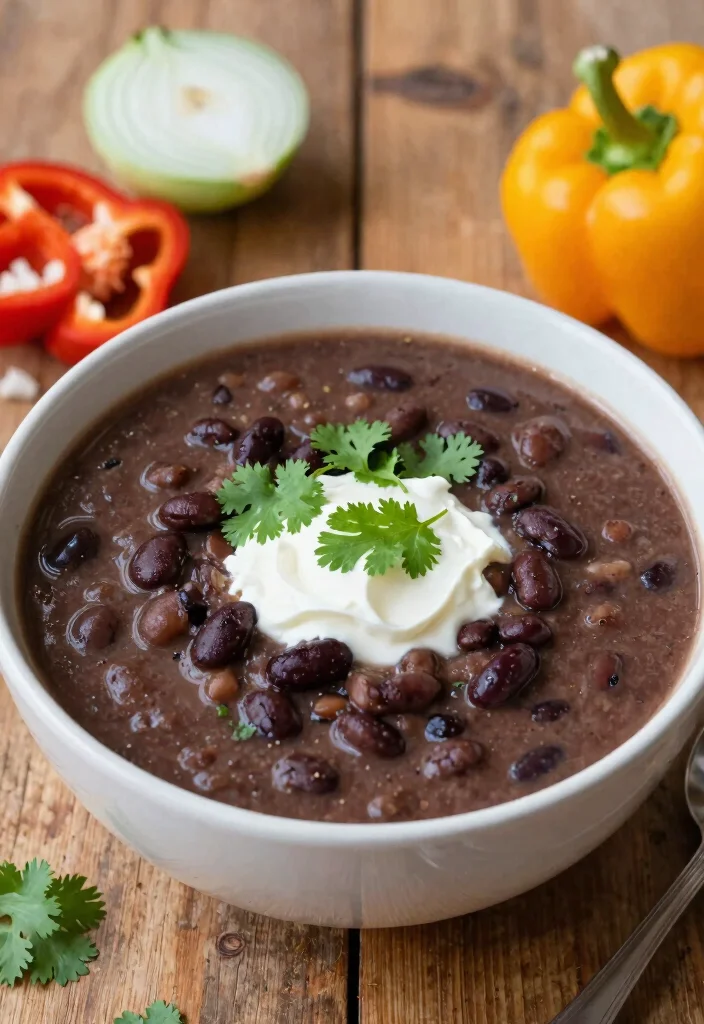 12 Latin Dinner Recipes with Bold Traditional Taste 78 12 Latin Dinner Recipes with Bold Traditional Taste - 8. Black Bean Soup 1