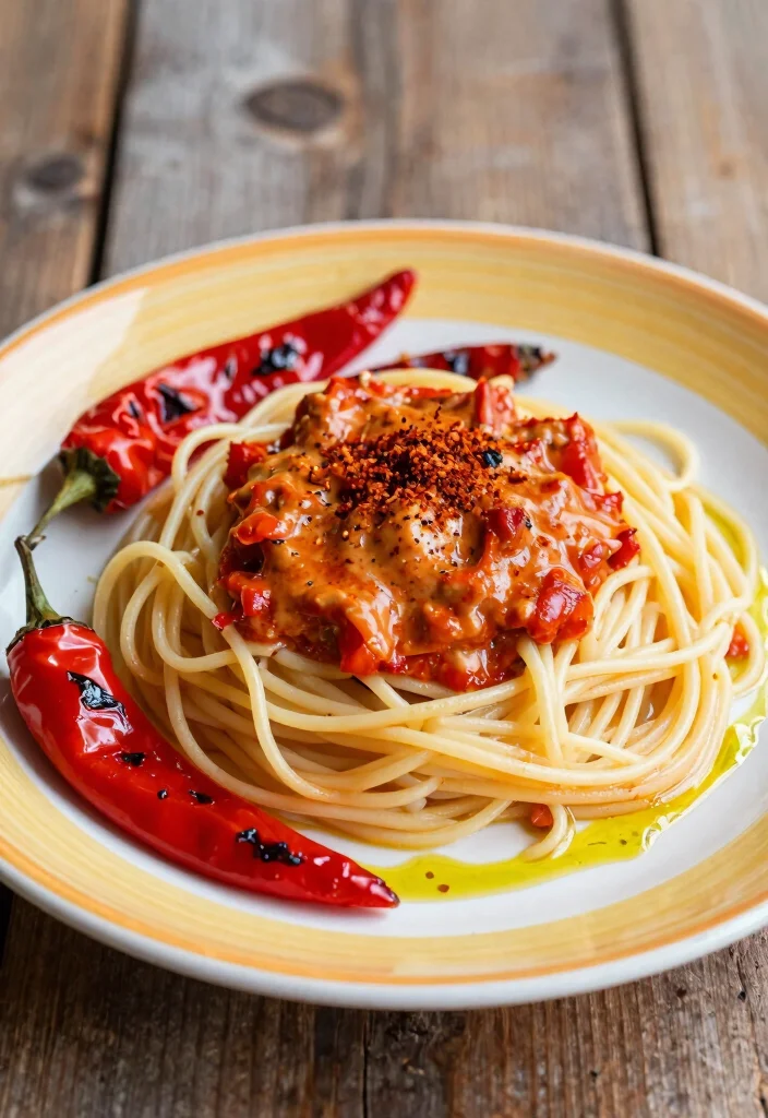 12 Vegan Angel Hair Pasta Recipes for Light Comfort Dinners 56 12 Vegan Angel Hair Pasta Recipes for Light Comfort Dinners - 6. Roasted Red Pepper Angel Hair 1