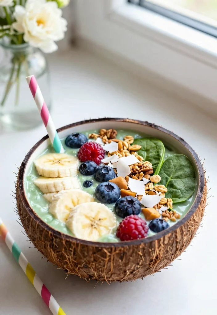 12 Vegan Coconut Milk Recipes for Creamy Dairy-Free Cooking - 6. Coconut Milk Smoothie Bowl 1