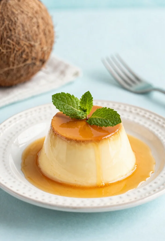 12 Vegan Coconut Milk Recipes for Creamy Dairy-Free Cooking - 9. Coconut Milk Flan 1