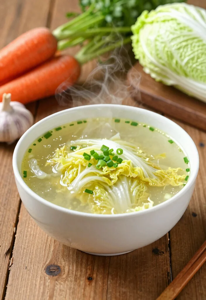 12 Vegan Napa Cabbage Recipes for Crisp Savory Dishes 45 12 Vegan Napa Cabbage Recipes for Crisp Savory Dishes - 5. Napa Cabbage Soup 1