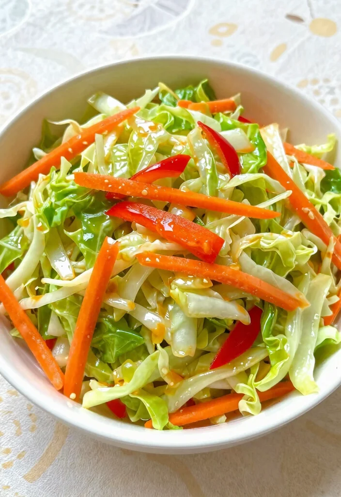 12 Vegan Napa Cabbage Recipes for Crisp Savory Dishes 56 12 Vegan Napa Cabbage Recipes for Crisp Savory Dishes - 6. Napa Cabbage Slaw 1