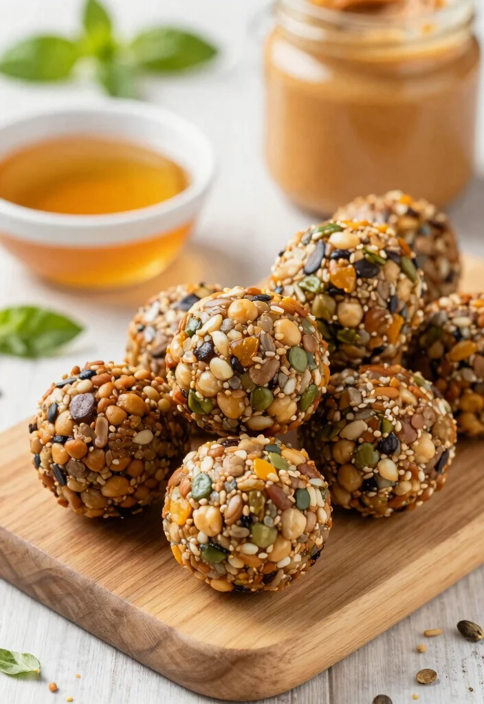 12 Vegan Protein Snack Recipes for Easy Fuel 1 12 Vegan Protein Snack Recipes for Easy Fuel - 1. Chickpea Protein Balls 1