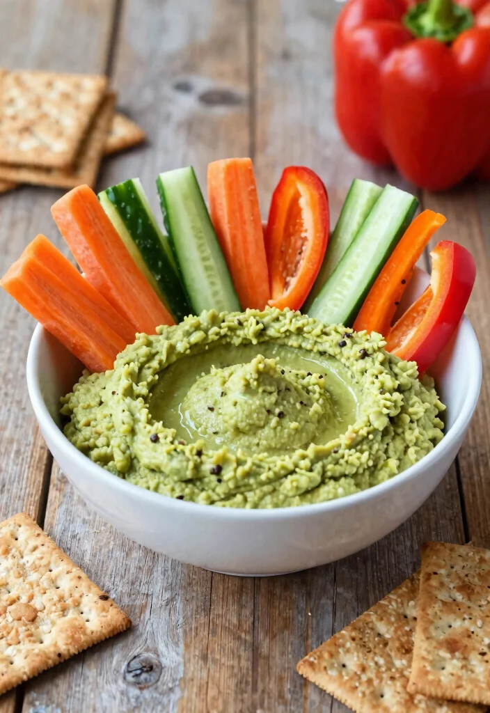 12 Vegan Protein Snack Recipes for Easy Fuel 34 12 Vegan Protein Snack Recipes for Easy Fuel - 4. Black Bean Avocado Hummus 1
