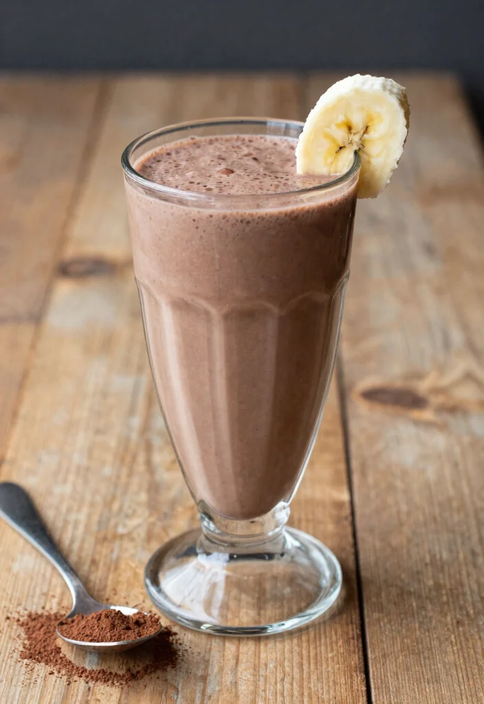 12 Vegan Protein Snack Recipes for Easy Fuel 78 12 Vegan Protein Snack Recipes for Easy Fuel - 8. Vegan Chocolate Protein Shake 1