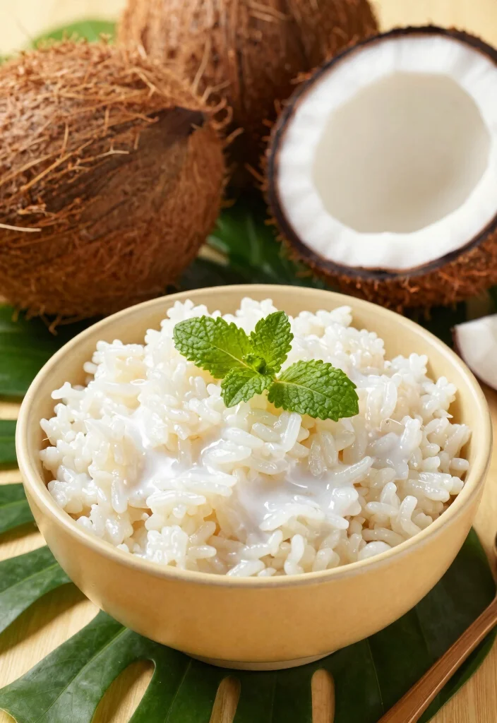 12 Vegan Puerto Rican Recipes with Traditional Flavor 122 12 Vegan Puerto Rican Recipes with Traditional Flavor - 12. Vegan Coconut Rice: A Simple Side 1